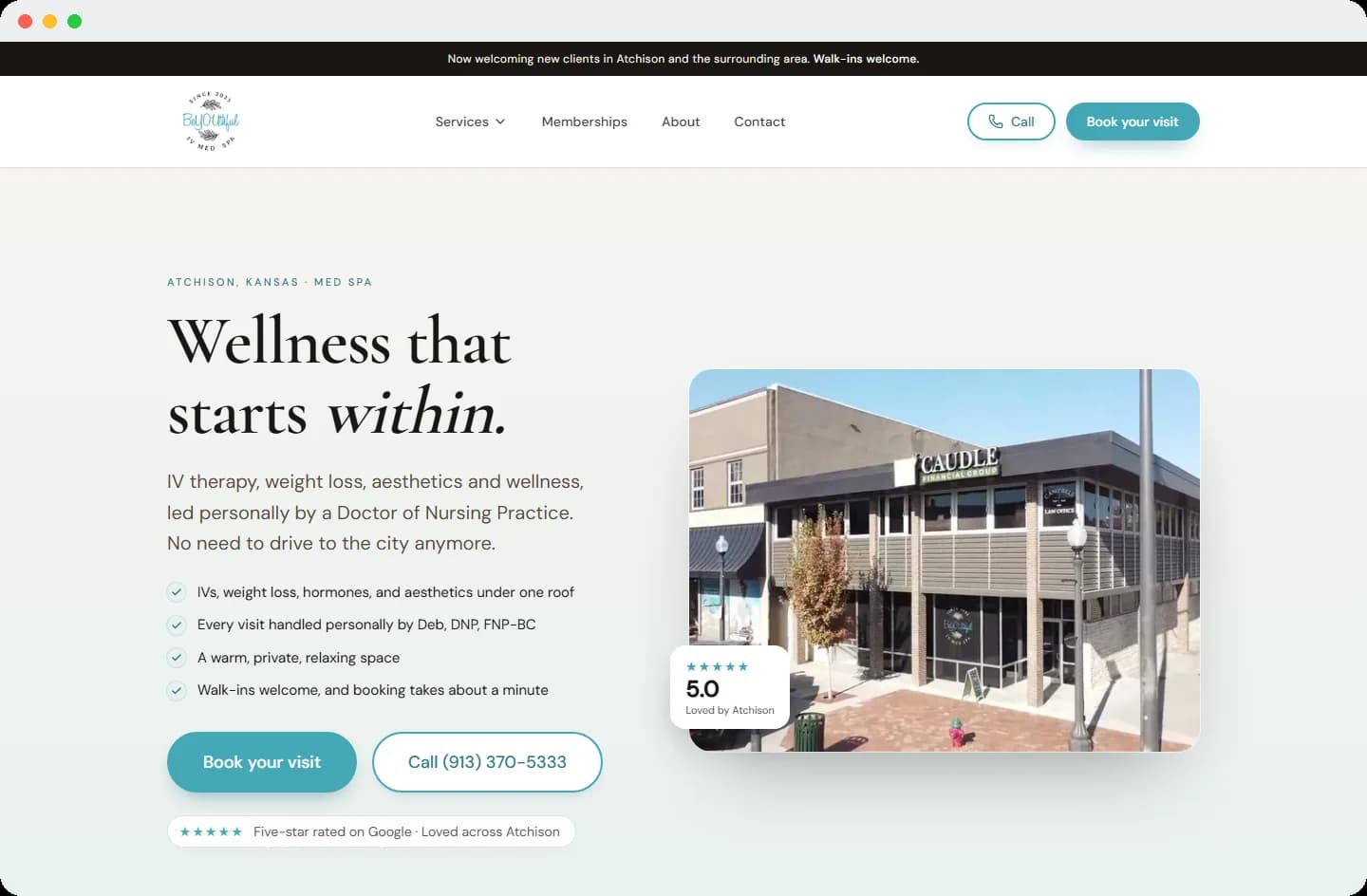BeYOUthful IV Med Spa mockup