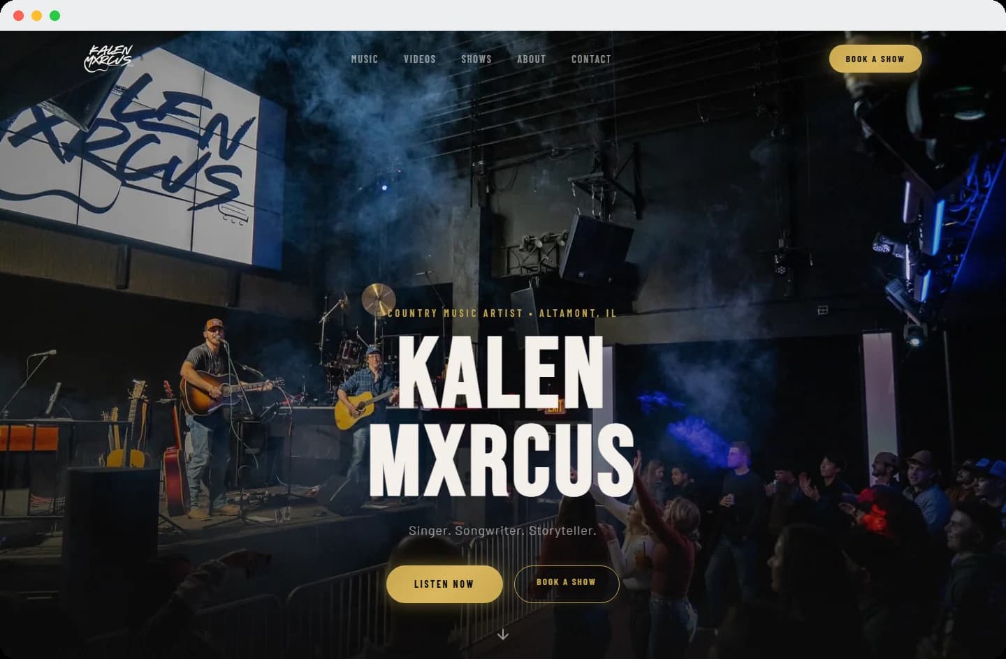 Kalen Mxrcus mockup